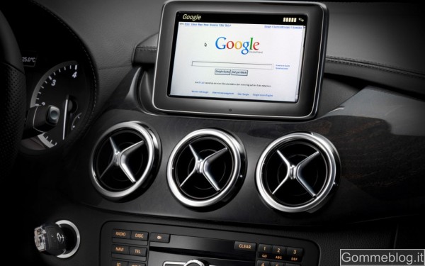 Mercedes e Google: il "cloud" sbarca sulle auto della stella 1