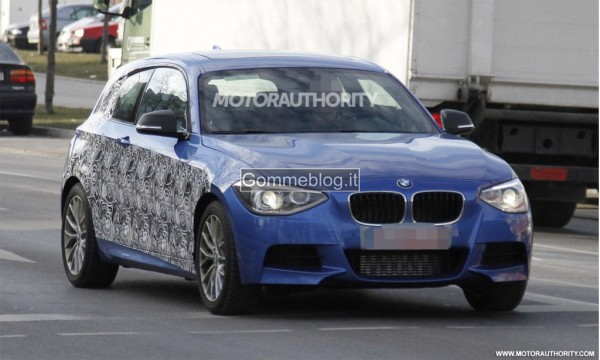 Nuova BMW Serie 1 M-Sport: le prime Spy Photo