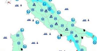 Bollettino Protezione Civile 4 Febbraio