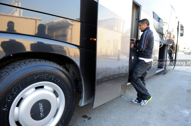 La Juventus viaggia con pneumatici Goodyear Ultra Grip WTD 7