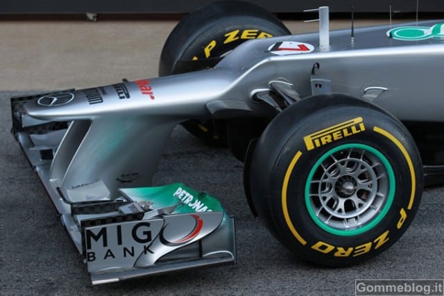 Tecnica formula 1 2012: analizziamo la Mercedes W03 e il suo F-Duct 80