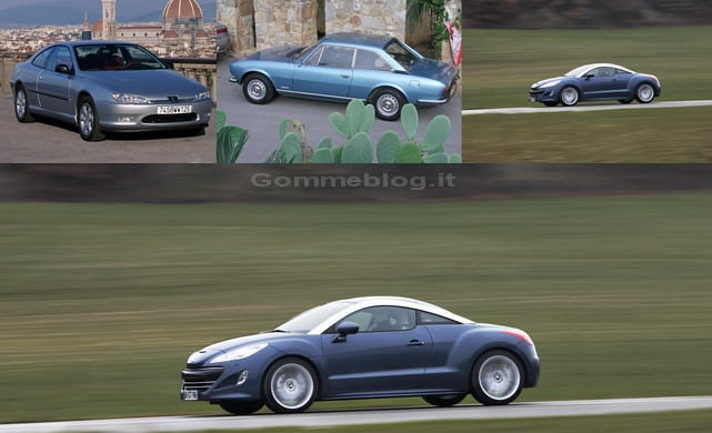 Peugeot ad Automotoretrò: dalla 504 coupé alla RCZ 2