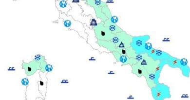 Protezione Civile Bollettino 6 Febbraio
