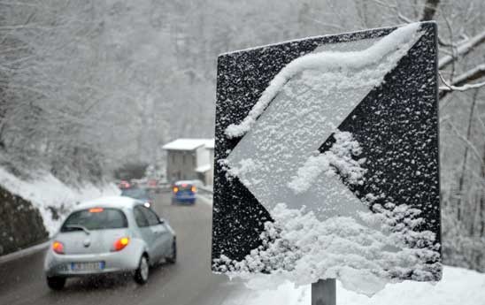 Maltempo Toscana: cessate le nevicate. Scatta però l’ALLERTA GHIACCIO