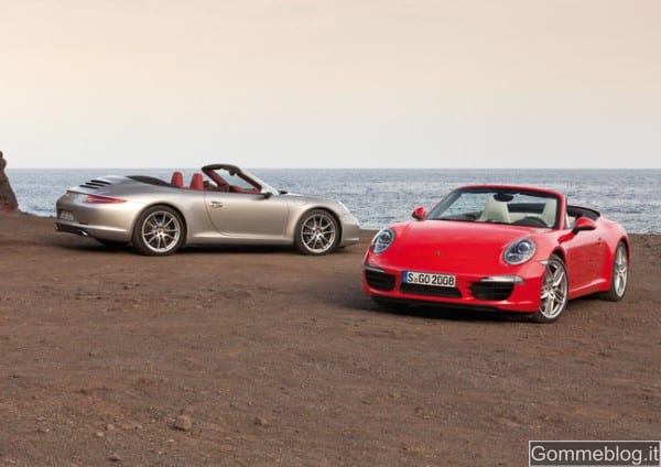 Porsche 911 Carrera Cabriolet e la capote di nuova concezione