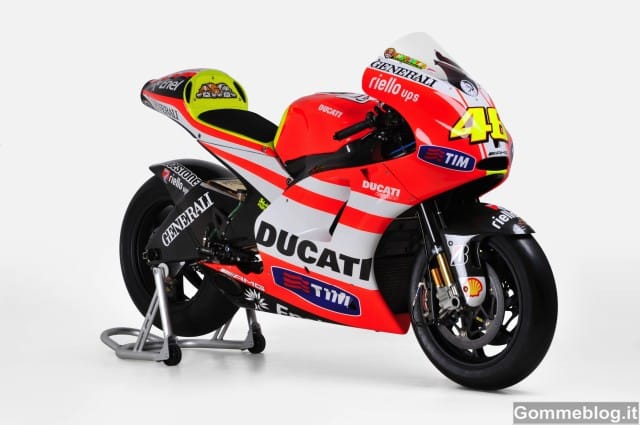 MotoGP: all’asta una Ducati Desmosedici GP10 e una GP11