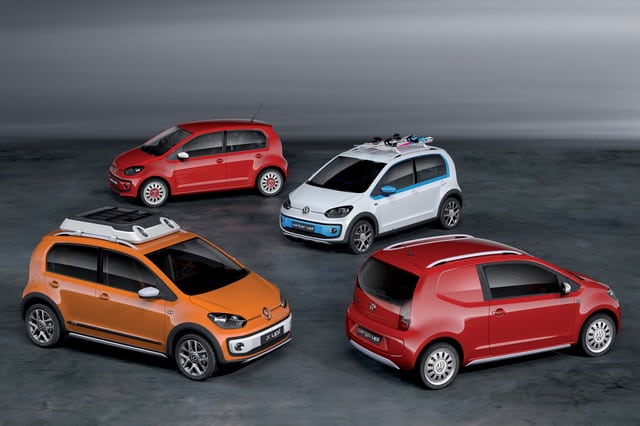 Volkswagen up! A Ginevra la gamma completa e la nuova versione 5 porte 5