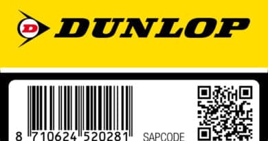 Dunlop etichetta qr code