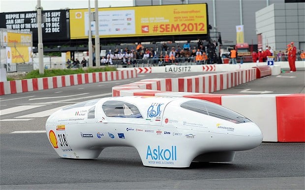 Le gomme Michelin a Shell Eco-marathon 2012 2