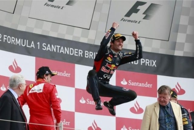 formula 1 silverstone webber