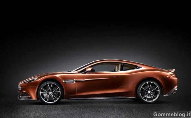 La nuova Aston Martin AM 310 Vanquish calza pneumatici Pirelli P Zero 1