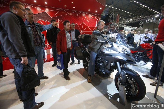 Nuova Ducati Multistrada 1200: grande successo di pubblico ad INTERMOT