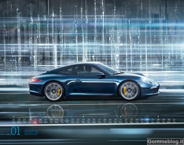 Porsche presenta il nuovo calendario Porsche "Mega City" 7