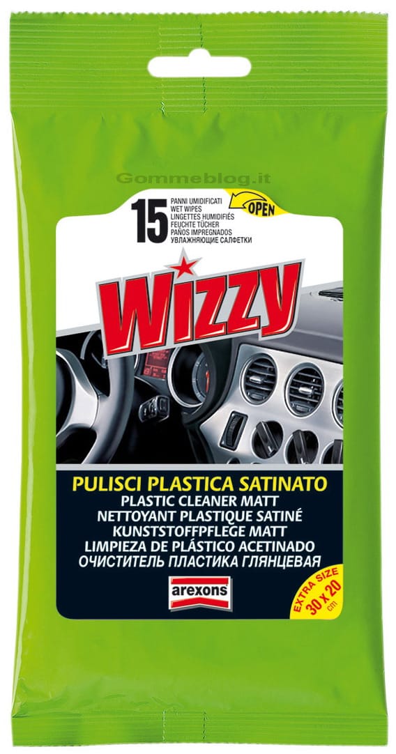 Arexons Wizzy Pulisci Plastica Satinato