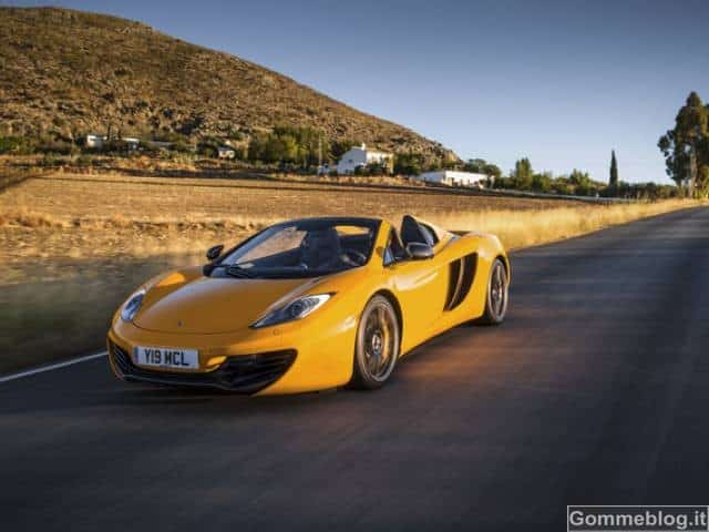 McLaren 12 Spider: anteprima italiana al Motor Show di Bologna