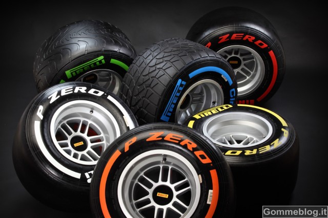 F1 2013: Pirelli annuncia le mescole per le prime 4 gare della stagione 1