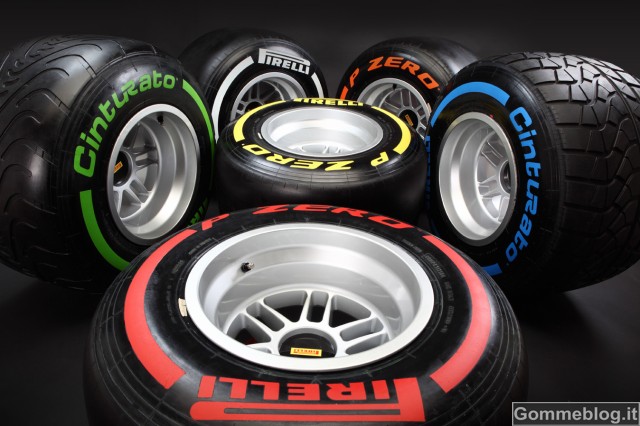 Formula 1 2013: prestazioni estreme per le nuove gomme Pirelli