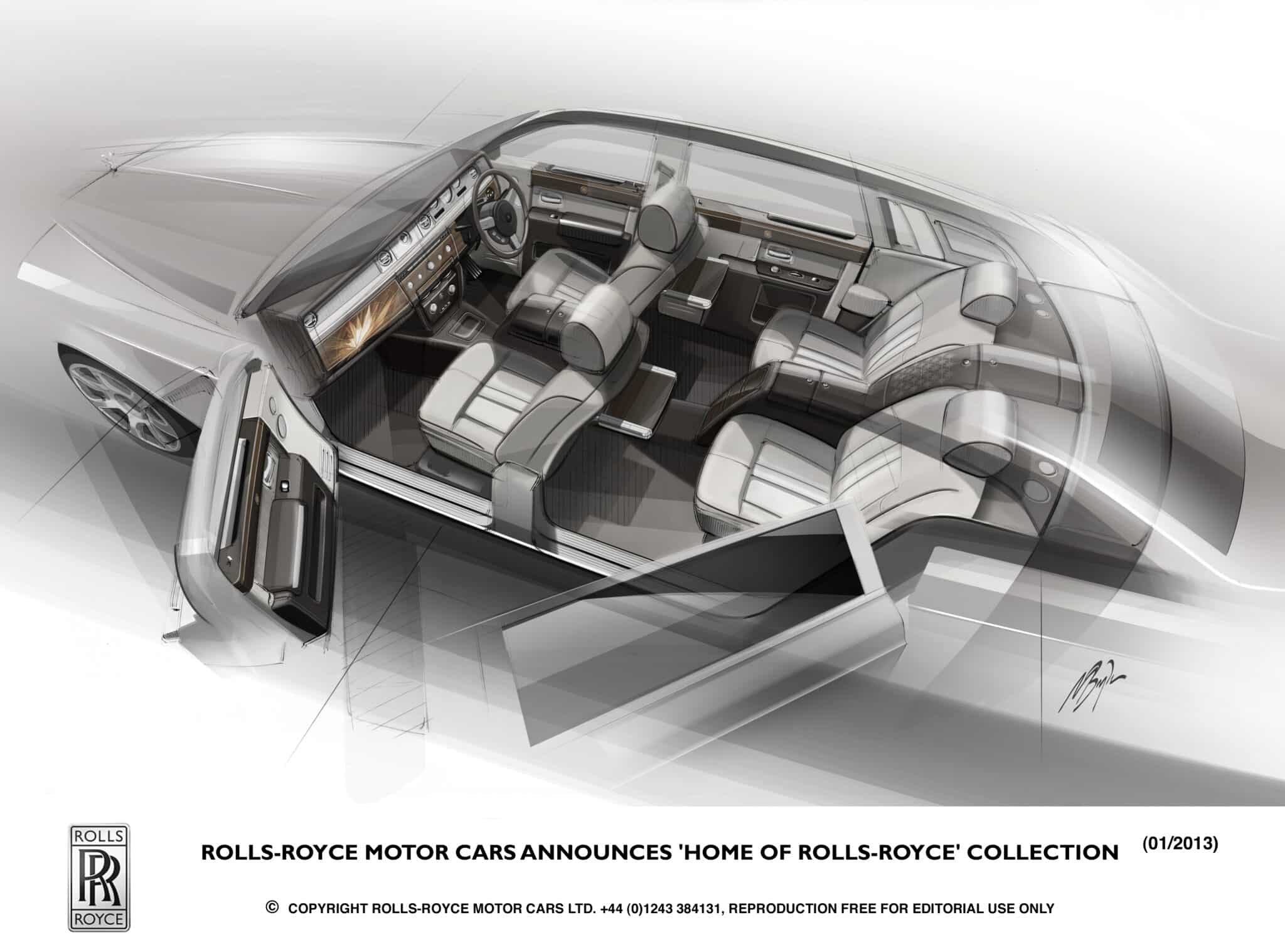 Rolls Royce annuncia la "Home of Rolls Royce" Collection 12