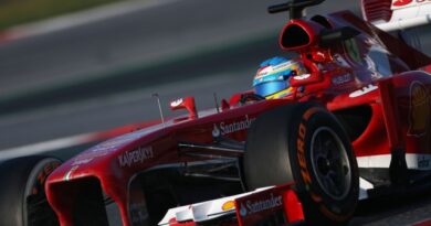 f1 test ferrari 2013