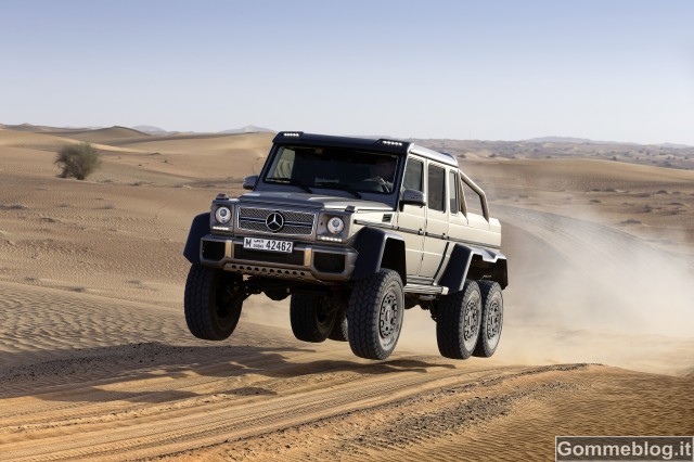 Mercedes G 63 AMG 6x6: fino alla fine del mondo e .... ben oltre 8