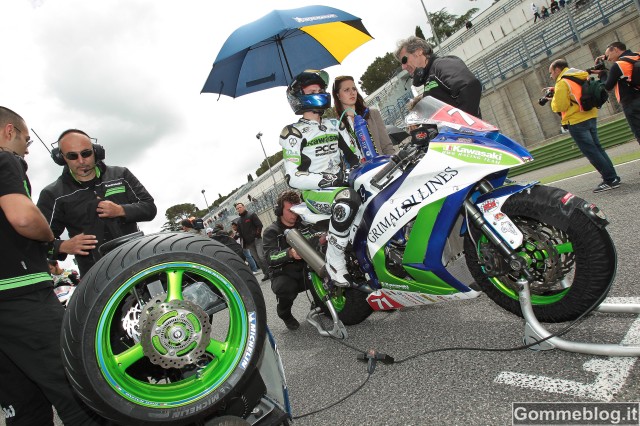 Michelin: A Vallelunga Vizziello 5° nella Superbike CIV 13