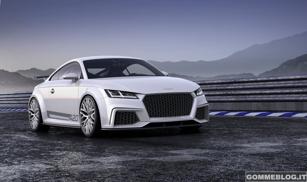 Audi TT quattro sport concept: 2 Litri da 420 CV