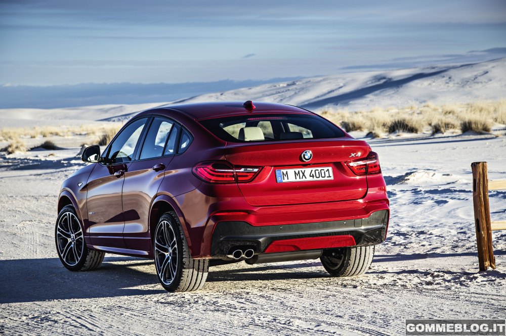 Nuova BMW X4: Galleria IMMAGINI