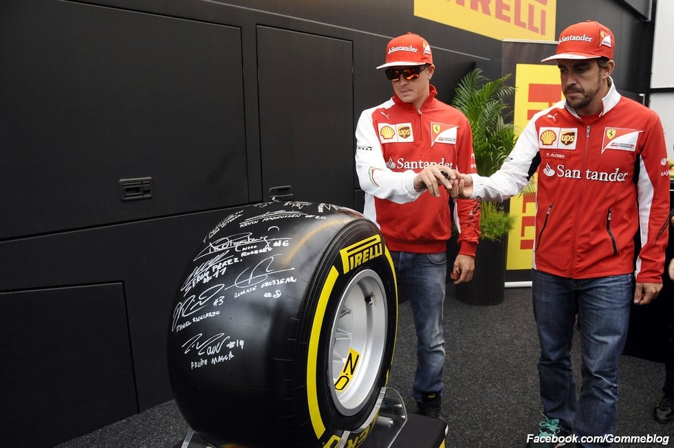 Pirelli: pneumatico firmato da piloti F1 per la partita interreligiosa per la pace 7
