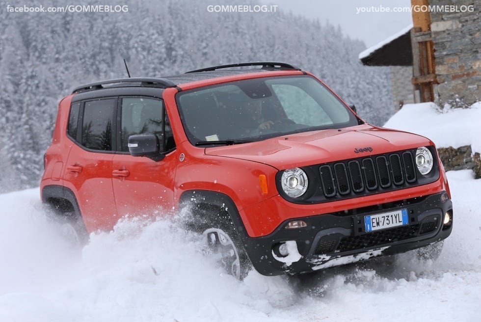 Jeep Renegade Sport TEST DRIVE NEVE e GHIACCIO 5