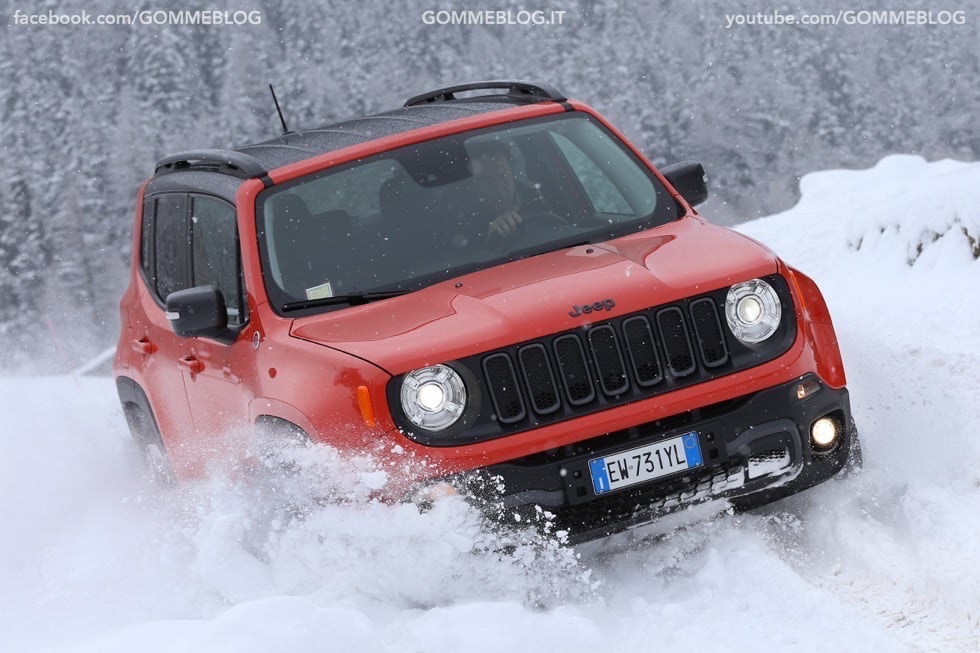 Jeep Renegade Sport TEST DRIVE NEVE e GHIACCIO 6