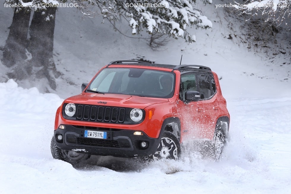 Jeep Renegade Sport TEST DRIVE NEVE e GHIACCIO 4