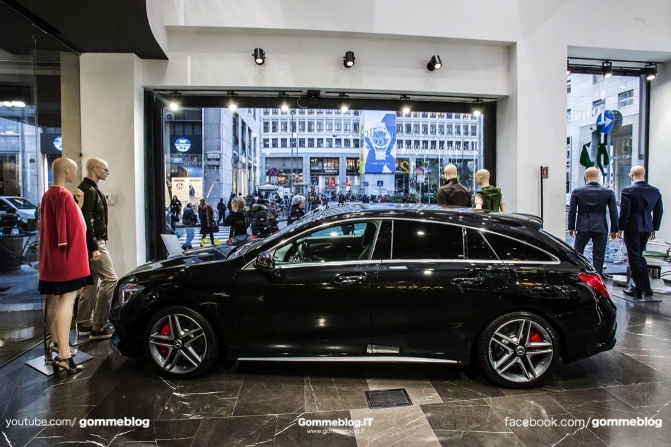 Mercedes-AMG CLA 45 Shooting Brake: Anteprima italiana a Milano 4