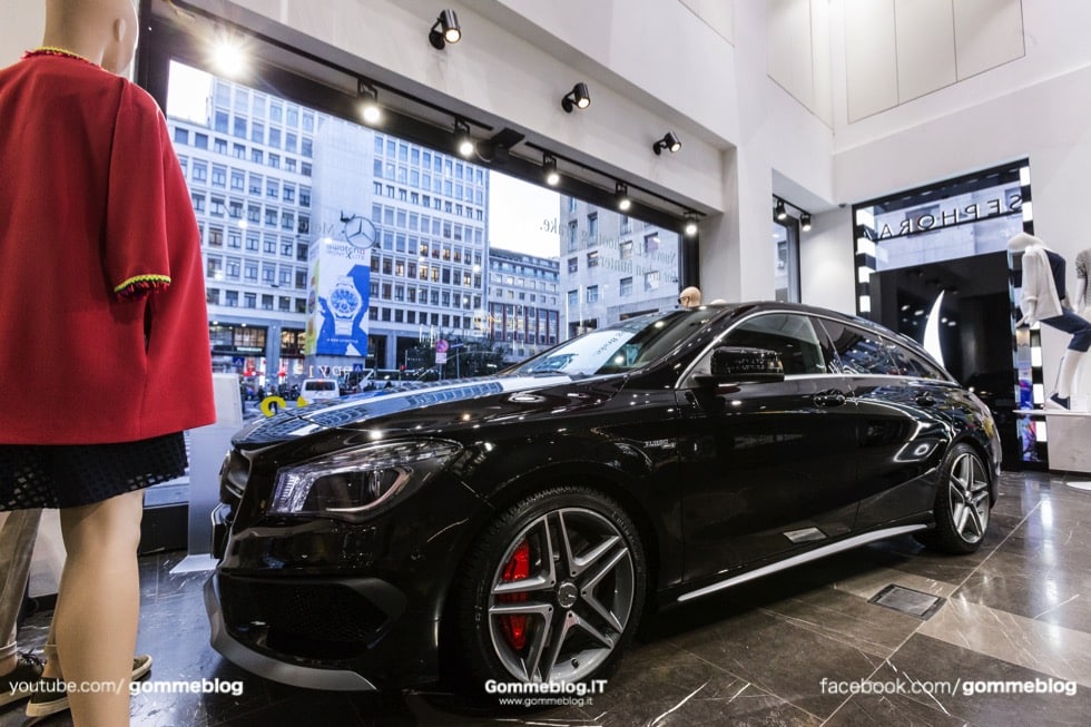 Mercedes-AMG CLA 45 Shooting Brake: Anteprima italiana a Milano 8