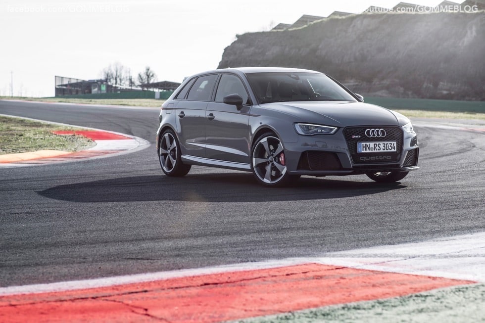 Nuova Audi RS 3 Sportback – Tutte le Caratteristiche [FOTO] [VIDEO]