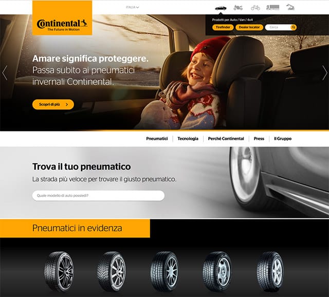 Continental: arriva il nuovo Sito Web ancor più intuitivo e funzionale 4