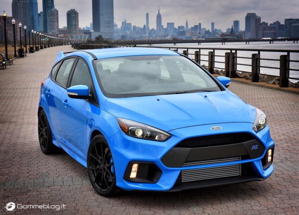 La nuova Ford Focus RS: per lei gomme MICHELIN Pilot Sport Cup 2 e Pilot Super Sport 14