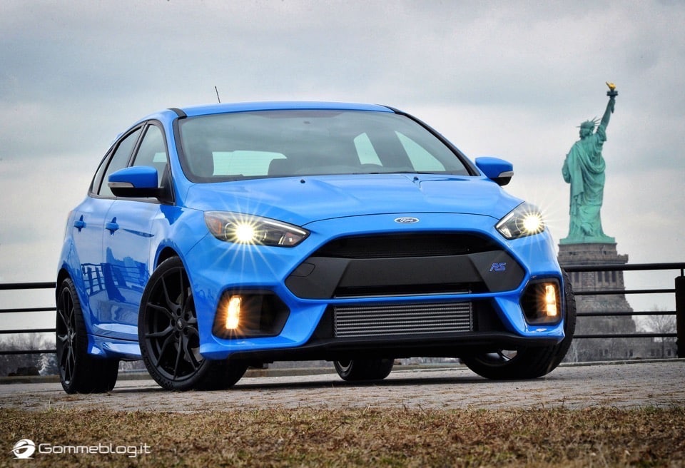 La nuova Ford Focus RS: per lei gomme MICHELIN Pilot Sport Cup 2 e Pilot Super Sport 17