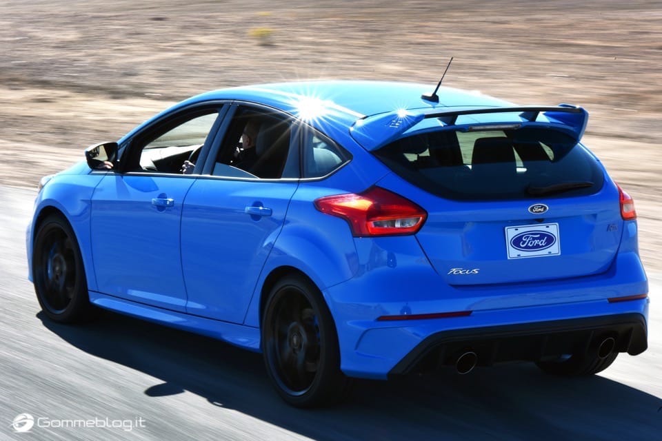 La nuova Ford Focus RS: per lei gomme MICHELIN Pilot Sport Cup 2 e Pilot Super Sport 8