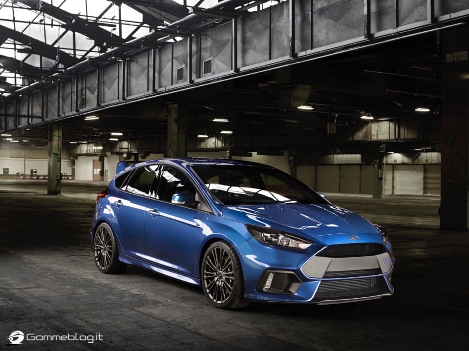 La nuova Ford Focus RS: per lei gomme MICHELIN Pilot Sport Cup 2 e Pilot Super Sport 19