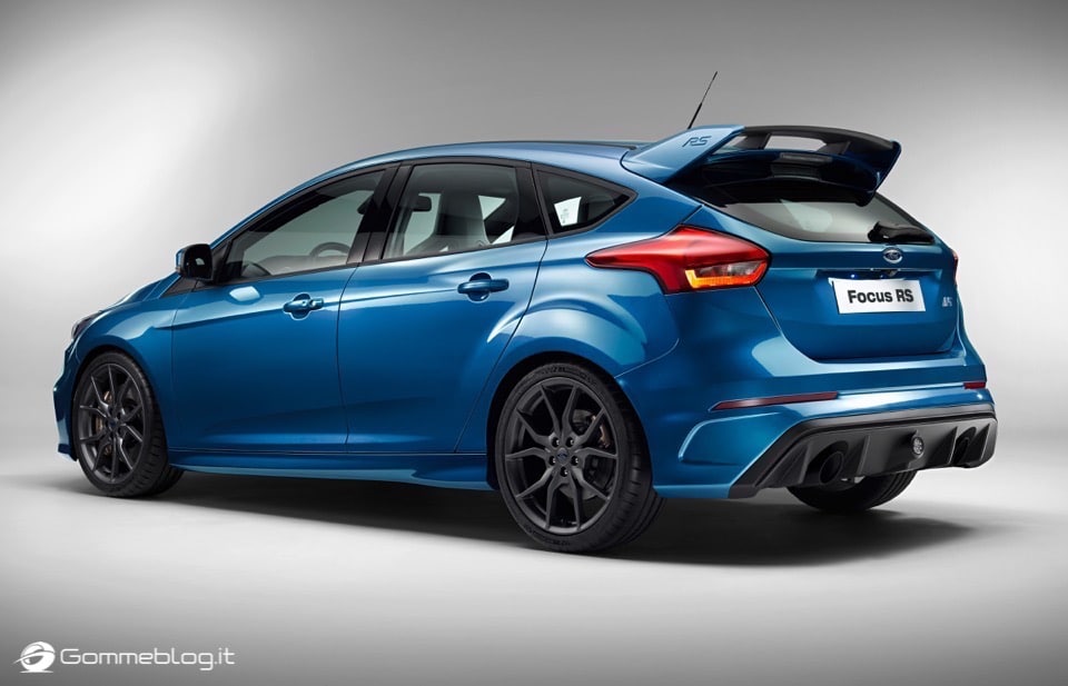 La nuova Ford Focus RS: per lei gomme MICHELIN Pilot Sport Cup 2 e Pilot Super Sport 7