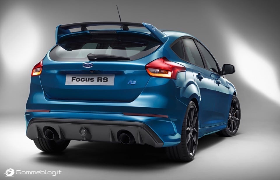 La nuova Ford Focus RS: per lei gomme MICHELIN Pilot Sport Cup 2 e Pilot Super Sport 15