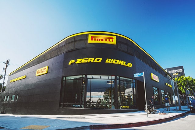 Pirelli Inaugura a Los Angeles il P Zero World 39