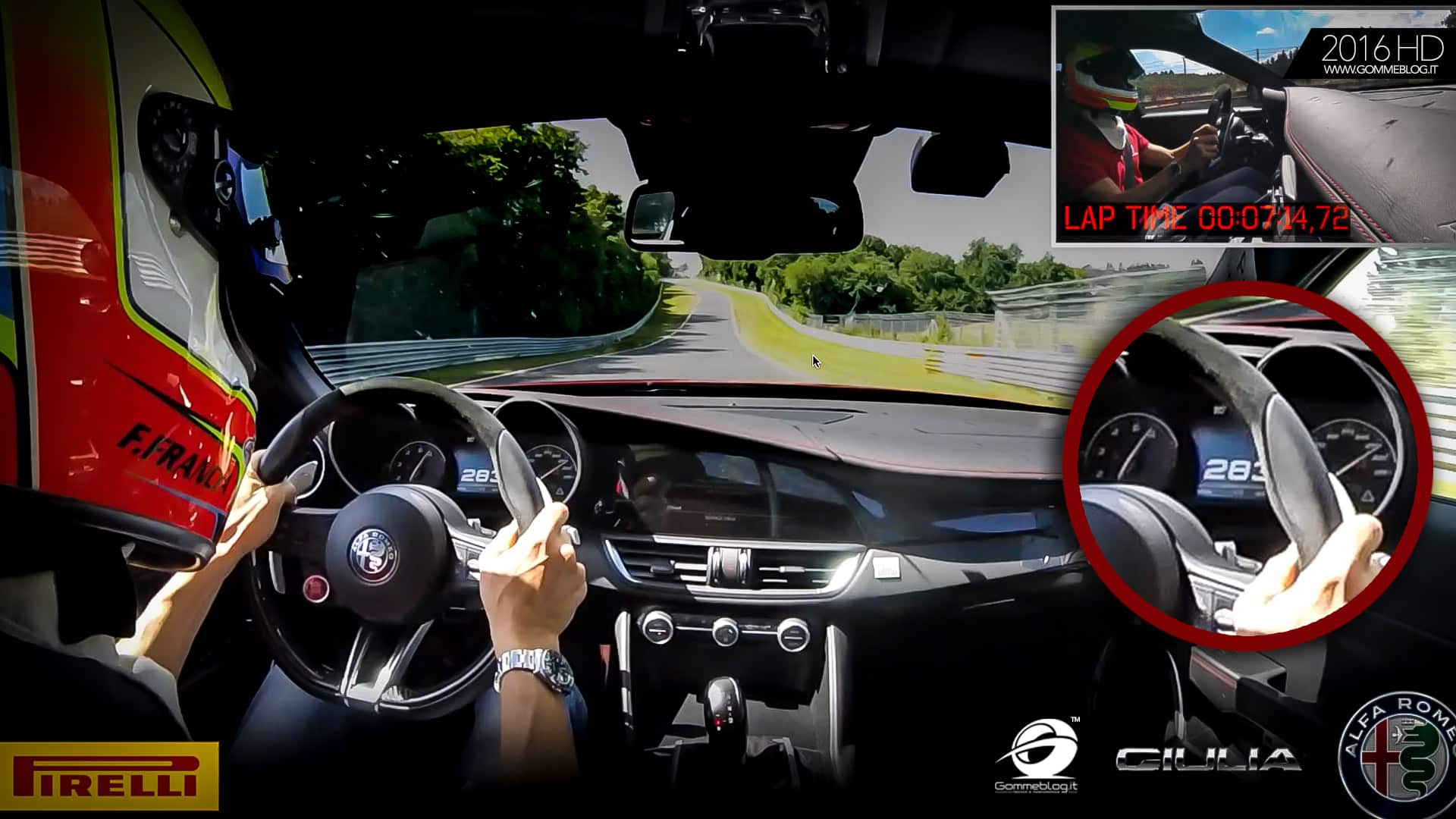 Alfa Romeo Giulia Quadrifoglio RECORD Nurburgring: GIRO COMPLETO 07’.32” - [VIDEO] 4