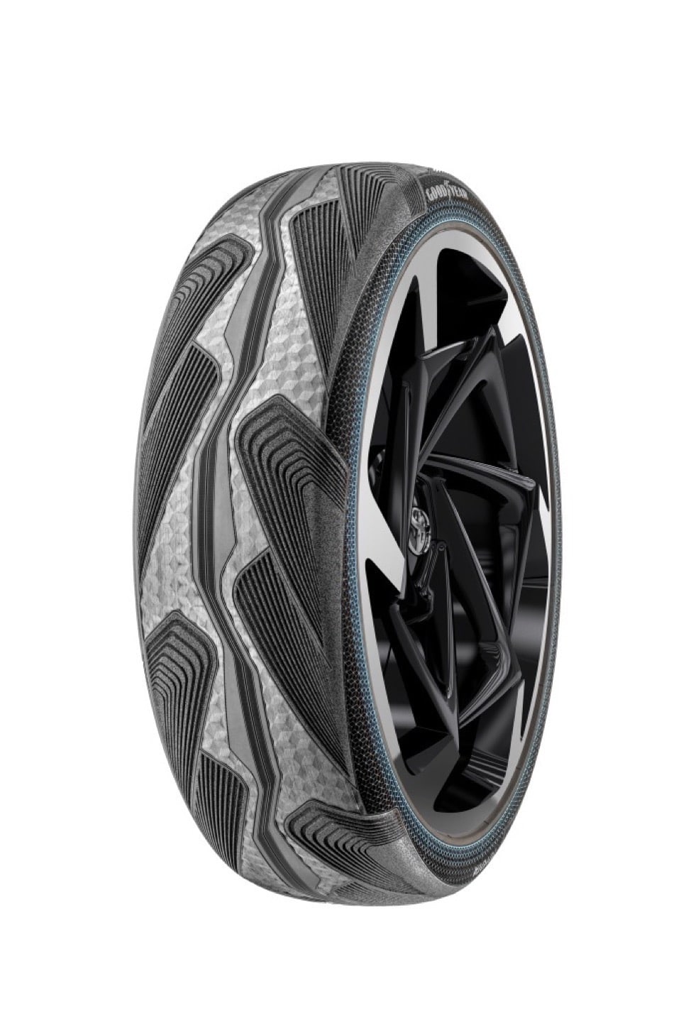 Gomme Goodyear CityCube: Pneumatico Concept per Toyota i-TRIL 1