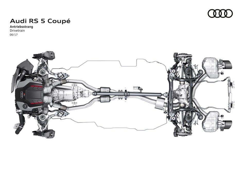 Audi RS 5 Coupé: V6 biturbo 2.9 TFSI, 450 CV e 0-100 in 3,9 sec 17