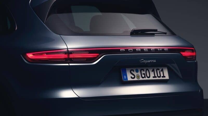 Porsche cayenne 2018 19