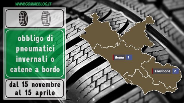 Ordinanze Pneumatici Invernali 2017: Obbligo nel LAZIO 1