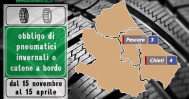 Ordinanze neve 2017 abruzzo