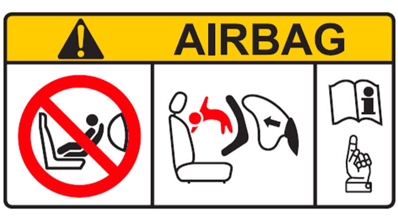 Seggiolini Auto Airbag