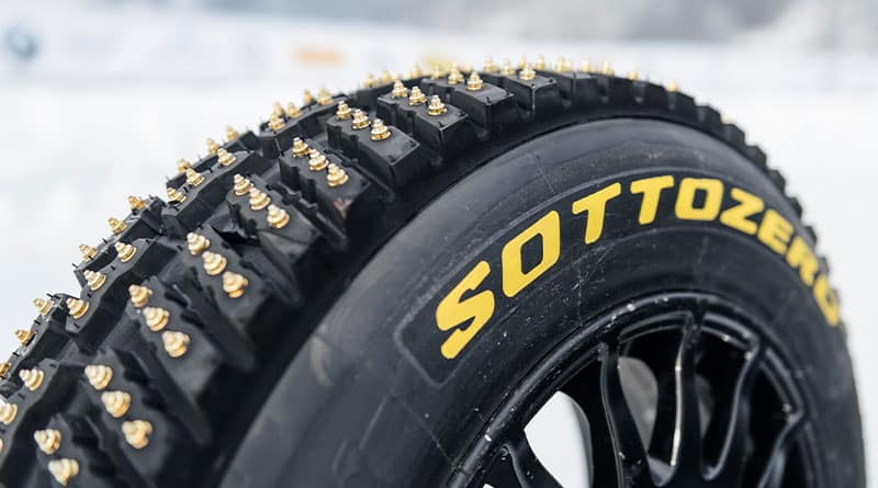 Pneumatici Rally WRC 2021: Pirelli Sottozero Ice J1 “Svezia” chiodato, nella misura 205/65 R15 2